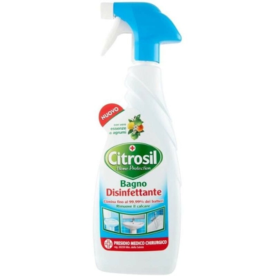 BAGNO DETERGENTE DISINFETTANTE SPRAY 650 ML - Citrosil