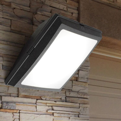 Plafoniera Quadrata Nera A Parete E27 Da Esterno Ip66 - Fumagalli - ASIA LED características