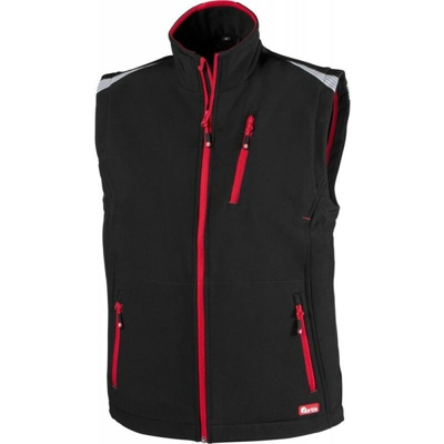 Vest Fortis 24, Nero / Rosso Taglia S
