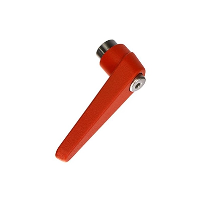 24390.0321 regolabile Leva morsetto, Arancione, D1 = 18 mm/D2 = M8 - Halder