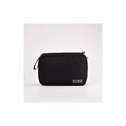 KAEHA SUN-059-09 - Borsa per cosmetici da viaggio, portatile, impermeabile, antigraffio, multifunzione, colore: nero en oferta
