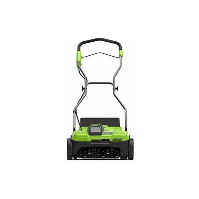 Greenworks Tools - Greenworks Arieggiatore a Batteria G40DT35K25 (Li-Ion 40 V 35 cm Larghezza di Lavoro 3200 RPM 20 Lame in Acciaio con Profondità 76