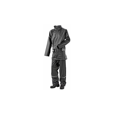 60051205 Serie 6005 - Vestito antipioggia 50% poliammide/50% poliuretano, taglia XXL, colore: Nero - J.a.k.