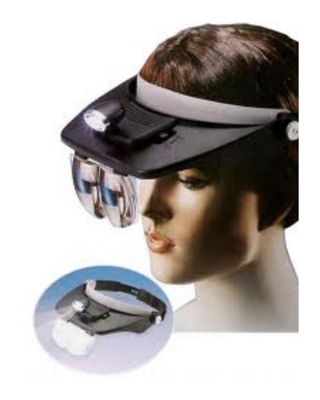 Lente D'Ingrandimento Visore Da Testa Con Luce A Led - SUNLUX