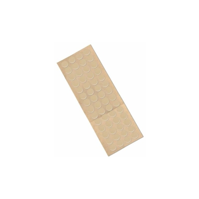 Tapecase 4492 W circle-0.625 '-2000 in polietilene espanso tape, 31 mil (0.8 mm), spessore cerchi, 1,6 cm (confezione da 2000) - 3M