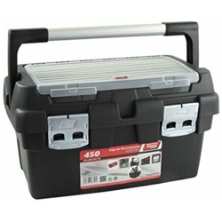 Industrias Tayg - Tayg 163005 Cassetta degli Attrezzi in plastica-Alluminio Nº450, Nero, 450 x 285 x 250 mm precio