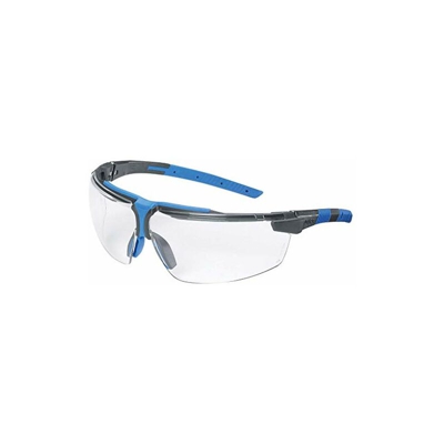 Occhiali Protettivi i-3 S AR | Lenti PC Incolore | Protezione UV 400 | NF EN 166 170 | Lente Esterna Antigraffio | Lente Interna con Funzione