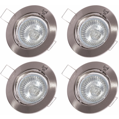 Set di 4 faretti da incasso in tutto illuminazione sala da pranzo faretti GU10 regolabile Paulmann 988,79