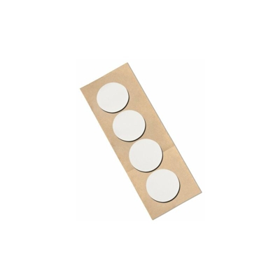 Tapecase 4466B circle-1.75 '-250 3 m 4466B nero nastri adesivi, 62 mil (1.6 mm), spessore cerchi, 4,4 cm (confezione da 250) - 3M