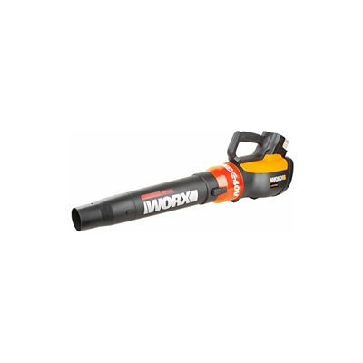 Worx wg569e.9 akku-laubbläser Turbine, flusso d' aria 10,5 m³, Blas velocità 230 km/H, caricatore e accessori, 40 V