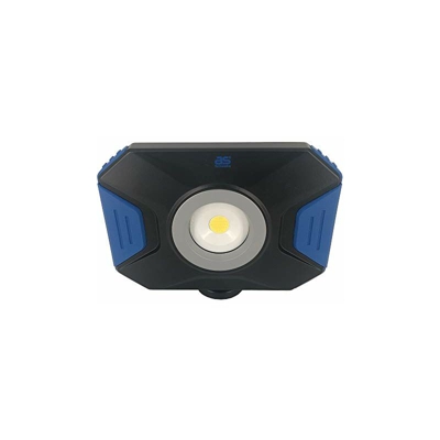 Acculine Flex 46360 - Faro da lavoro professionale da 10 W, adatto come faretto da cantiere - lampada mobile a LED per illuminazione esterna