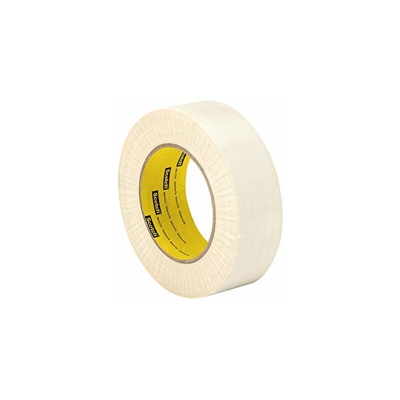 Tapecase 90 4,4 cm x 54,9 m bianco vetro panno nastro isolante 3 m 90, 302 gradi F performance temperature, spessore: 0 cm, lunghezza 54,9 m,