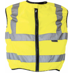 Motorcycle Vest - Motorcycle Vest 100%P | NEUTRO (SENZA PERSONALIZZAZIONE) - L - Yellow (G) - KORNTEX características