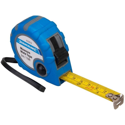 Silverline Measure Mate Tape 3m x 16mm