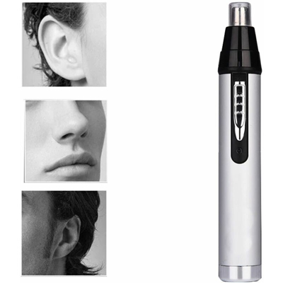 Rasoio 2in1 doppia testina basette taglia peli naso orecchie viso DW-512 - BS