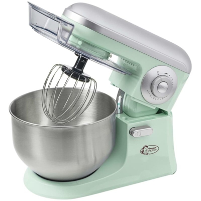 Bestron - Impastatrice per macchina da cucina 10 livelli funzione impulso frusta verde menta AKM1200SDM