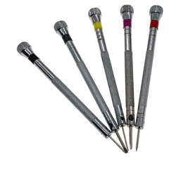 Mini cacciavite da 5 pezzi con set di cacciaviti a testa da 5 pezzi Strumenti di smontaggio di riparazione per telefono cellulare / cellulare / en oferta