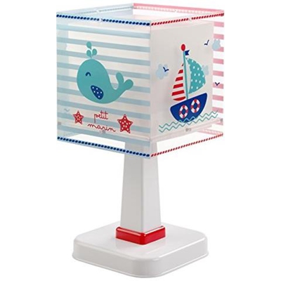lampada Da 43421 marinaretto, Plastica, Blu, 13,5 x 13,5 x 29 cm