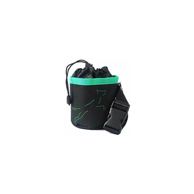 DogDirect London Dog Treat Bag con Una Cintura/Custodia/Borsa/bustina per Cani Snack Hand Made Dog Treat Pouches Puppy Training Genuine Colourful