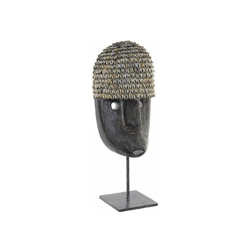 Ornamente Maschera Bambù Conchiglie - Dekodonia en oferta