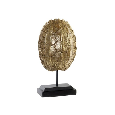 Scultura Dekodonia Carapace Dorato (21 x 9 x 30 cm)