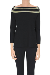 Viscose-blend pullover características