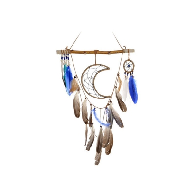 Decorazione pensile Dekodonia Luna Piume (37 x 2 x 59 cm)