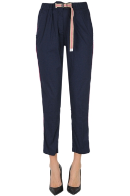 Cotton-blend trousers