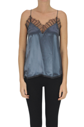 Satin lingerie top precio