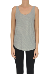 Stripped cotton tank top características