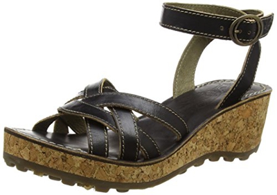 Fly London - Geza941fly, Sandali Donna, Black (black 000), 41 EU