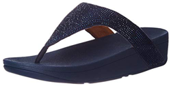 Fitflop Lottie SHIMMERCRYSTAL, Sandali Bassi Donna, Blu Scuro, 40 EU precio