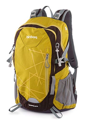 Hauptstadtkoffer blnbag S1 - Zaino da Escursionismo Leggero per Campeggio, Daypack Impermeabile Sportivo con parapioggia, Backpack da Trekking, per Vi