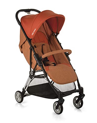 Be Cool Fancy Passeggino, da 6 Mesi a 15 Kg, Pieghevole Compatto Semi-Automatico, Sospensione a 4 Ruote, Capottina Parapioggia, Be Earth