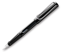 Lamy 1319679 Safari 019 Pennino M, Penna Stilografica, Nera características