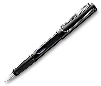 Lamy 1319679 Safari 019 Pennino M, Penna Stilografica, Nera