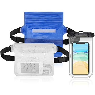 JJQHYC Borsa Impermeabile Custodia Cellulare Impermeabile Disponibile Sott'Acqua, Adatto per Kayak e Vacanze al Mare