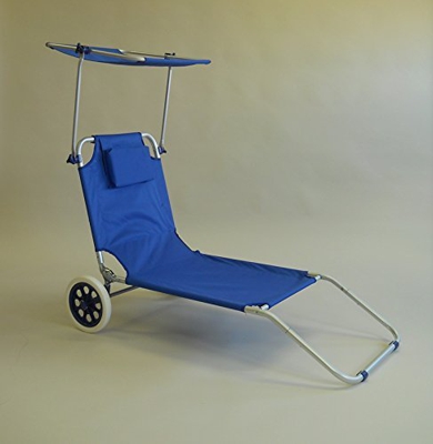 LI.G SPIAGGINA Trolley in Alluminio con Tetto