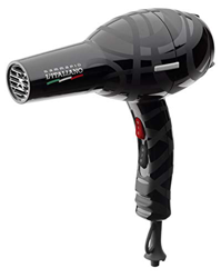 GAMMAPIU’ Asciugacapelli Professionale l’Italiano Nero, Design 100% Made in Italy, Phon per Capelli a 2 Velocità e 4 Temperature, Impugnatura Ergonomi precio