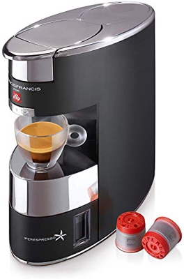 ILLY M./CAFFE' X9 IPERESPRESSO NERA MACCHINA DA CAFFE' PER CAPSULE ILLY