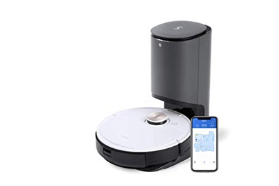Robot aspirapolvere e pulitore ECOVACS Deebot Ozmo T8 + con stazione di auto-scarico