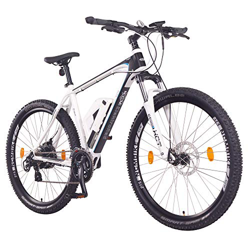 NCM Prague Bicicletta elettrica Mountainbike, 250W, Batteria 36V 13Ah 468Wh (27,5 Bianco) precio