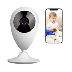 Mypin 1080P - Videocamera di sorveglianza per bambini, con funzione audio digitale duale, sensore di temperatura, sonno e visione notturna, funzione i precio