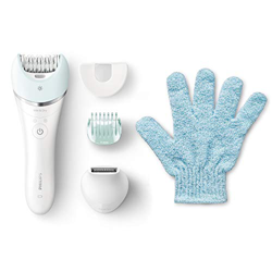 Philips BRE611/00 Satinelle Advanced Epilatore Elettrico, Utilizzo Wet And Dry, 4 Accessori en oferta