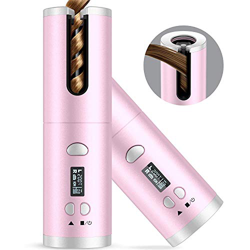 Arricciacapelli automatico, bigodino intelligente anti-groviglio ricaricabile e portatile con infrarossi e ionici antistatici, riscaldamento rapido e  características