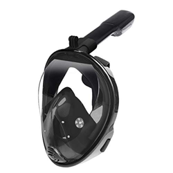 Maschera Subacquea, Snorkeling Maschera Full Face 180 ¡ã Visualizza Design panoramico, Anti-Fogging Anti-Leak con Cinghie Regolabili con Tubo per Lo S precio