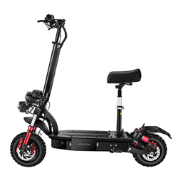 SONGZO Monopattini Elettrici Adulto 4400 W velocità Massima Motore 75 km/h Pneumatico Fuoristrada da 11 Pollici Doppio Freno a Disco Scooter Pieghevol precio