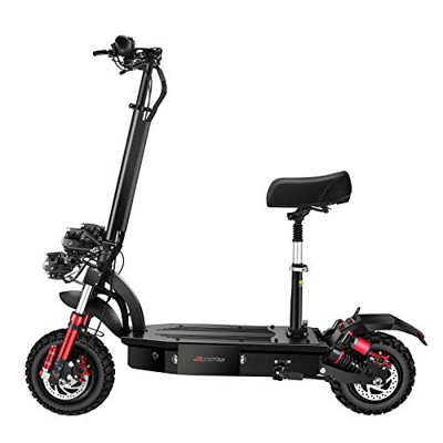 SONGZO Monopattini Elettrici Adulto 4400 W velocità Massima Motore 75 km/h Pneumatico Fuoristrada da 11 Pollici Doppio Freno a Disco Scooter Pieghevol