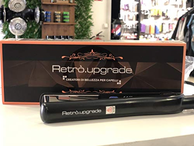 RETRO UPGRADE RUP 042TIT Ferro da stiro per lisci, lisciatore professionale con piastra in titanio