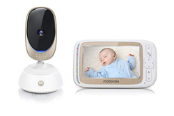 Motorola Baby Comfort 85 Connect - Babyphone con funzione di rotazione e zoom, Wi-Fi, display a colori da 5.0", visione notturna, audio a 2 vie e sens características